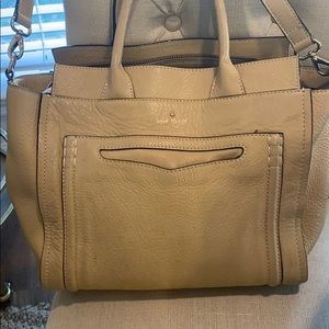 Leather Cream Kate spade bag